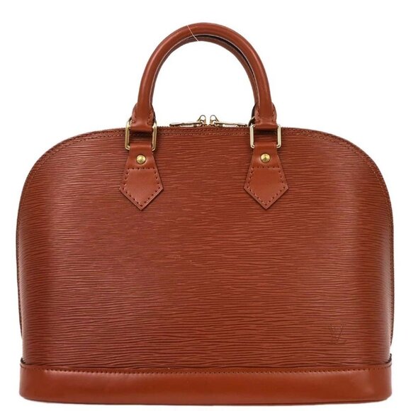 Louis Vuitton Brown Epi Alma Handbag - Picture 1 of 10